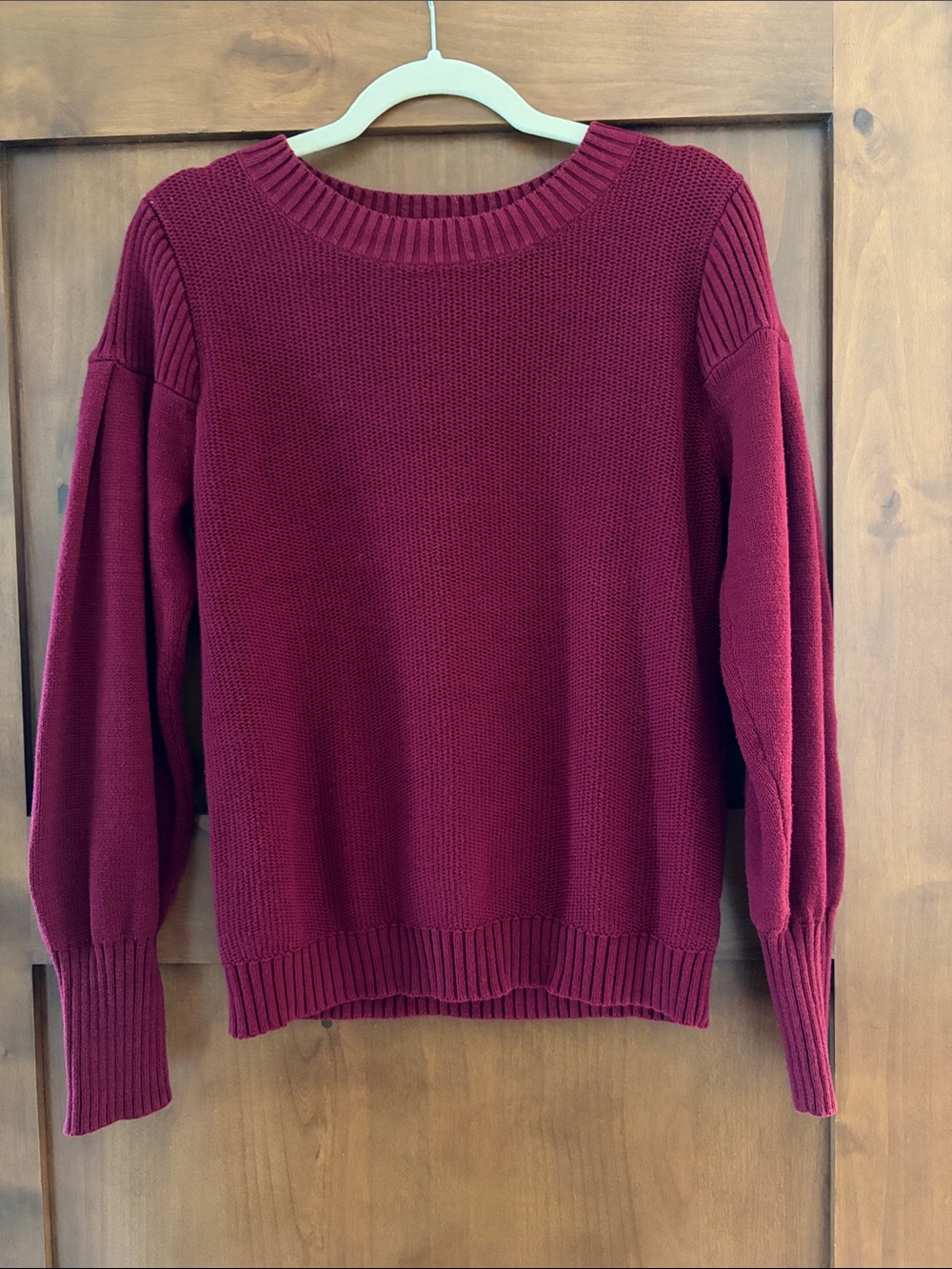 Loft Deep Red Sweater